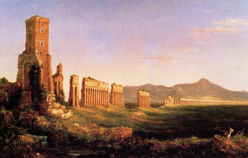 Thomas Cole Aqueduct near Rome